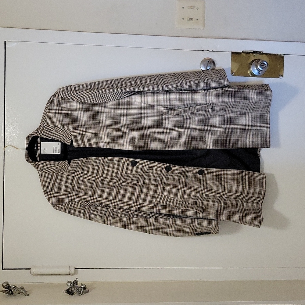 Mens patterned coat